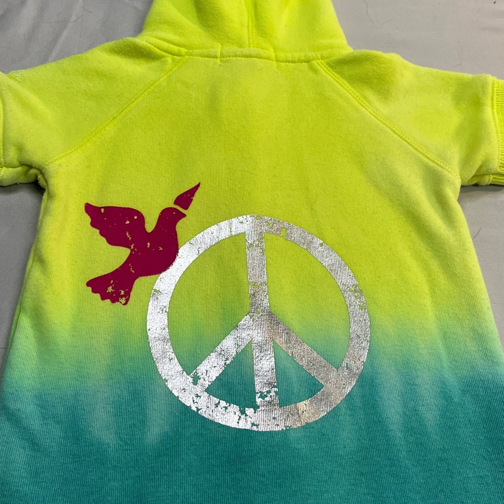 6-9M Butter Super Soft Yellow/Green ombré jumpsuit